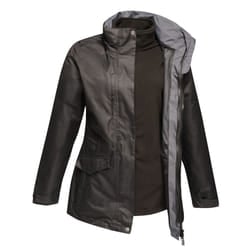 Regatta Womens/Ladies Benson III 3 In 1 Jacket - UK Size 20, Black