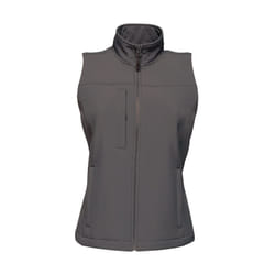 Regatta Womens/Ladies Flux Soft Shell Bodywarmer - 18, Seal Grey/Seal Grey