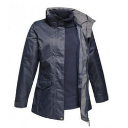 Regatta Womens/Ladies Benson III 3-in-1 Breathable Jacket - 20 UK, Navy/Navy