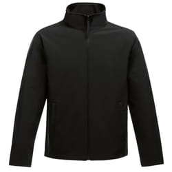 Regatta Standout Mens Ablaze Printable Soft Shell Jacket - 2XL, Black/Black
