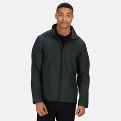 Regatta Standout Mens Ablaze Printable Soft Shell Jacket - 2XL, Dark Spruce/Black