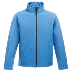 Regatta Standout Mens Ablaze Printable Soft Shell Jacket - L, French Blue/Navy
