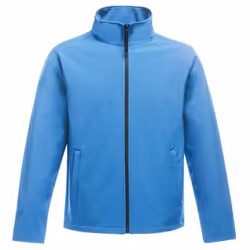 Regatta Standout Mens Ablaze Printable Soft Shell Jacket - M, French Blue/Navy