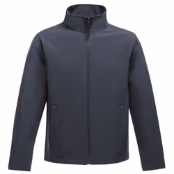 Regatta Standout Mens Ablaze Printable Soft Shell Jacket - S, Navy/Navy