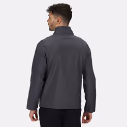 Regatta Standout Mens Ablaze Printable Soft Shell Jacket - L, Seal Grey/Black