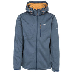 Trespass Mens Maynard TP75 Softshell Jacket - XXS, Navy Marl