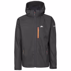 Trespass Mens Desmond TP75 Softshell Jacket - XXS, Black