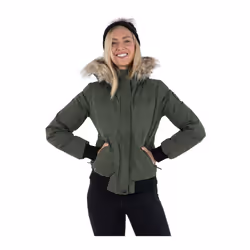 Trespass Womens/Ladies Kendrick DLX Down Jacket - XL, Moss