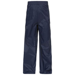 Trespass Childrens/Kids Qikpac Waterproof Packaway Trousers - 2/3, Navy