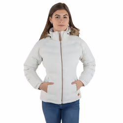 Trespass Womens/Ladies Nadina Waterproof Padded Jacket - L, Vanilla