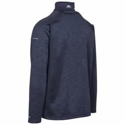 Trespass Mens Collins Half Zip Fleece Top - S, Navy Marl