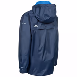 Trespass Childrens/Kids Qikpac Waterproof Packaway Jacket - 7/8 Years, Navy - Additional view 2