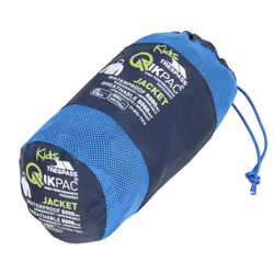 Trespass Childrens/Kids Qikpac Waterproof Packaway Jacket - 7/8 Years, Navy - Additional view 4