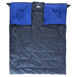 Trespass Catnap 3 Season Double Sleeping Bag - One Size, Navy
