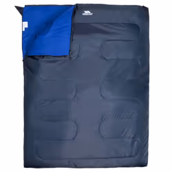 Trespass Catnap 3 Season Double Sleeping Bag - One Size, Navy