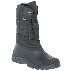 Trespass Mens Straiton II Waterproof Snowboots - 7 UK, Black