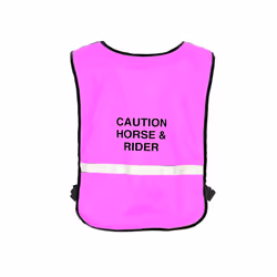 Roma Reflective Safety Vest - Large, Pink