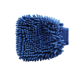 Roma Microfibre Wash Mitt - One Size, Blue