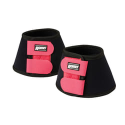 Roma Neoprene Bell Boots II - Pony, Black/Pink