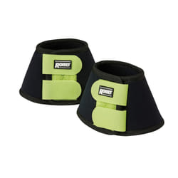 Roma Neoprene Bell Boots II - Pony, Black/Green