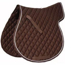Roma Grand Prix All Purpose Numnah - Full, Brown