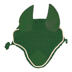 Roma Crochet Ear Cover - Pony, Green/White