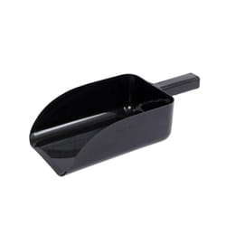 Roma Plastic Feed Scoop - One Size, Black