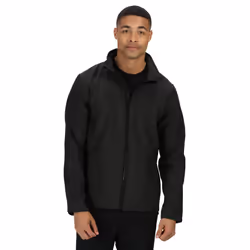 Regatta Standout Mens Ablaze Printable Softshell Jacket - S, Black