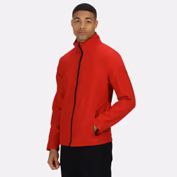 Regatta Standout Mens Ablaze Printable Softshell Jacket - 2XL, Classic Red/Black - Additional view 3