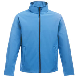 Regatta Standout Mens Ablaze Printable Softshell Jacket - 2XL, French Blue/Navy