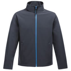 Regatta Standout Mens Ablaze Printable Softshell Jacket - L, Navy/French Blue