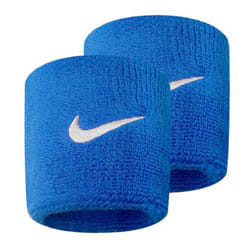 Nike Unisex Adults Swoosh Wristband (Set Of 2) - One Size, Royal Blue