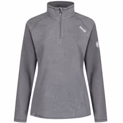 Regatta Great Outdoors Womens/Ladies Montes Half Zip Fleece Top - 8 UK, Dark Light Steel
