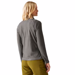 Regatta Great Outdoors Womens/Ladies Montes Half Zip Fleece Top - 8 UK, Dark Light Steel