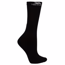 Trespass Mens Jackbarrow Trekking Socks (Pack Of 3) - UK 4-7, Carbon Melange/Stone Melange/Black