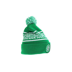 Celtic FC Official Snowflake Cuff Knitted Hat