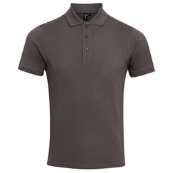 Premier Mens Coolchecker Plus Piqu Polo Shirt - 6XL, Dark Grey