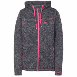 Trespass Womens/Ladies Odelia Fleece Jacket - S, Black Marl