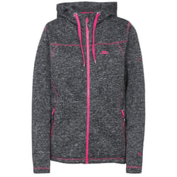 Trespass Womens/Ladies Odelia Fleece Jacket - S, Black Marl