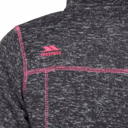 Trespass Womens/Ladies Odelia Fleece Jacket - S, Black Marl