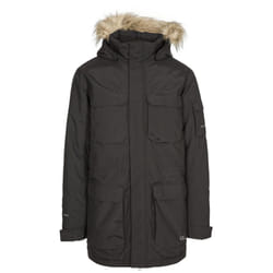 Trespass Mens Pixilation Deluxe Hooded Weatherproof Rain Jacket