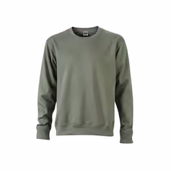 James and Nicholson Unisex Workwear Sweatshirt - XXL, Dark Grey
