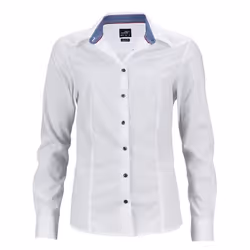 James and Nicholson Womens/Ladies Classic Plain Shirt