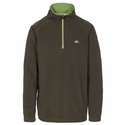 Trespass Mens Blackford Microfleece - XS, Olive