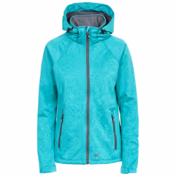 Trespass Womens/Ladies Angela Softshell Jacket - XXS, Ocean Green Marl