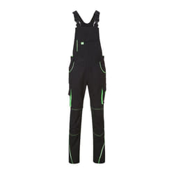 James and Nicholson Unisex Workwear Pants with Bib Level 2