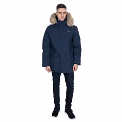 Trespass Mens Highland Waterproof Parka Jacket - S, Navy