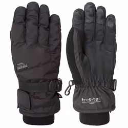 Trespass Childrens/Kids Ergon II Ski Gloves - 5/7 Years, Black