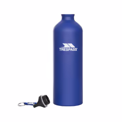 Trespass Adults Slurp Water Bottle With Carabiner (1 Litre)