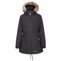 Trespass Womens/Ladies Celebrity Insulated Longer Length Parka Jacket - XXL, Black